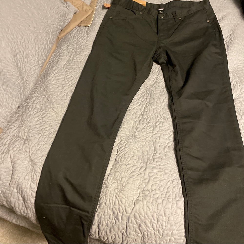 PATAGONIA Pinyon Pines Pants Black NWT Size 12 Women's